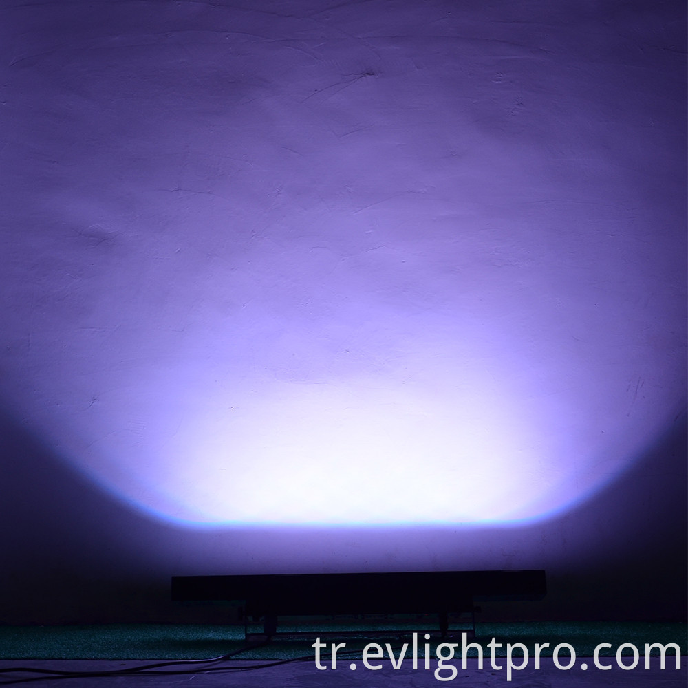 Olay ekipmanları duvar yıkayıcı projektör RGB 3-in-1 COB LED görüşü engelleyen çubuk her piksel kontrolünü ışık